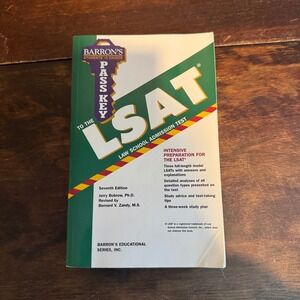 Barron's Pass Key to the LSAT Law‎ School Admission Test, 7th Edition, Prep